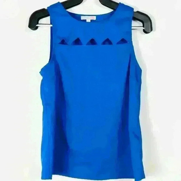 Gianni Bini Royal Blue Dress Shirt - Picture 1 of 5